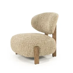 Reiza Fauteuil bruin Taupe