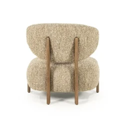 Reiza Fauteuil bruin Taupe