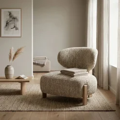 Reiza Fauteuil naturel Beige