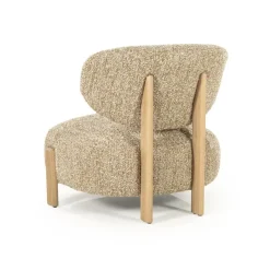 Reiza Fauteuil naturel Taupe