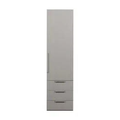 Rens 1-Deurs Kledingkast Pebble Grey 55cm