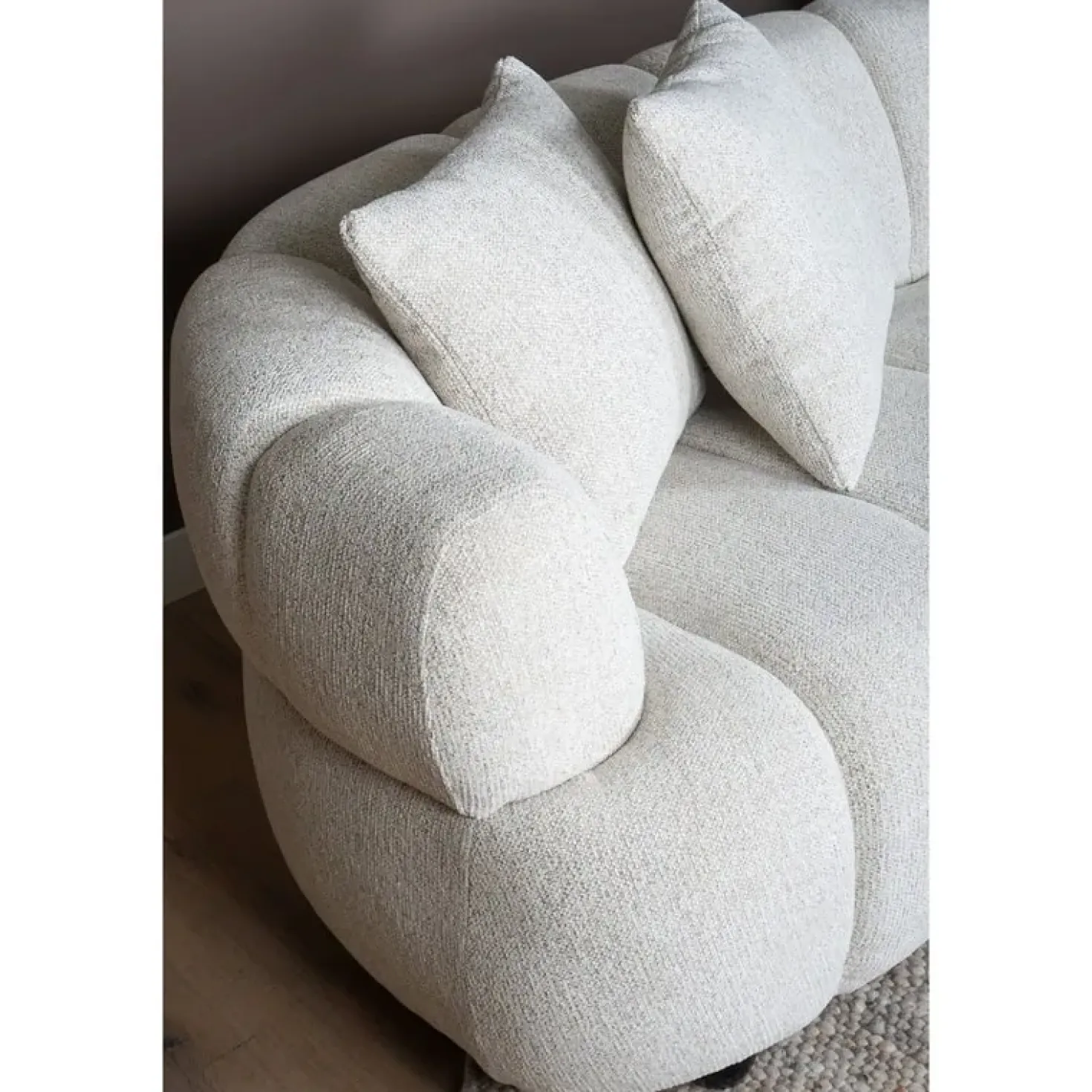 Renske 3-zits Bank beige 229cm