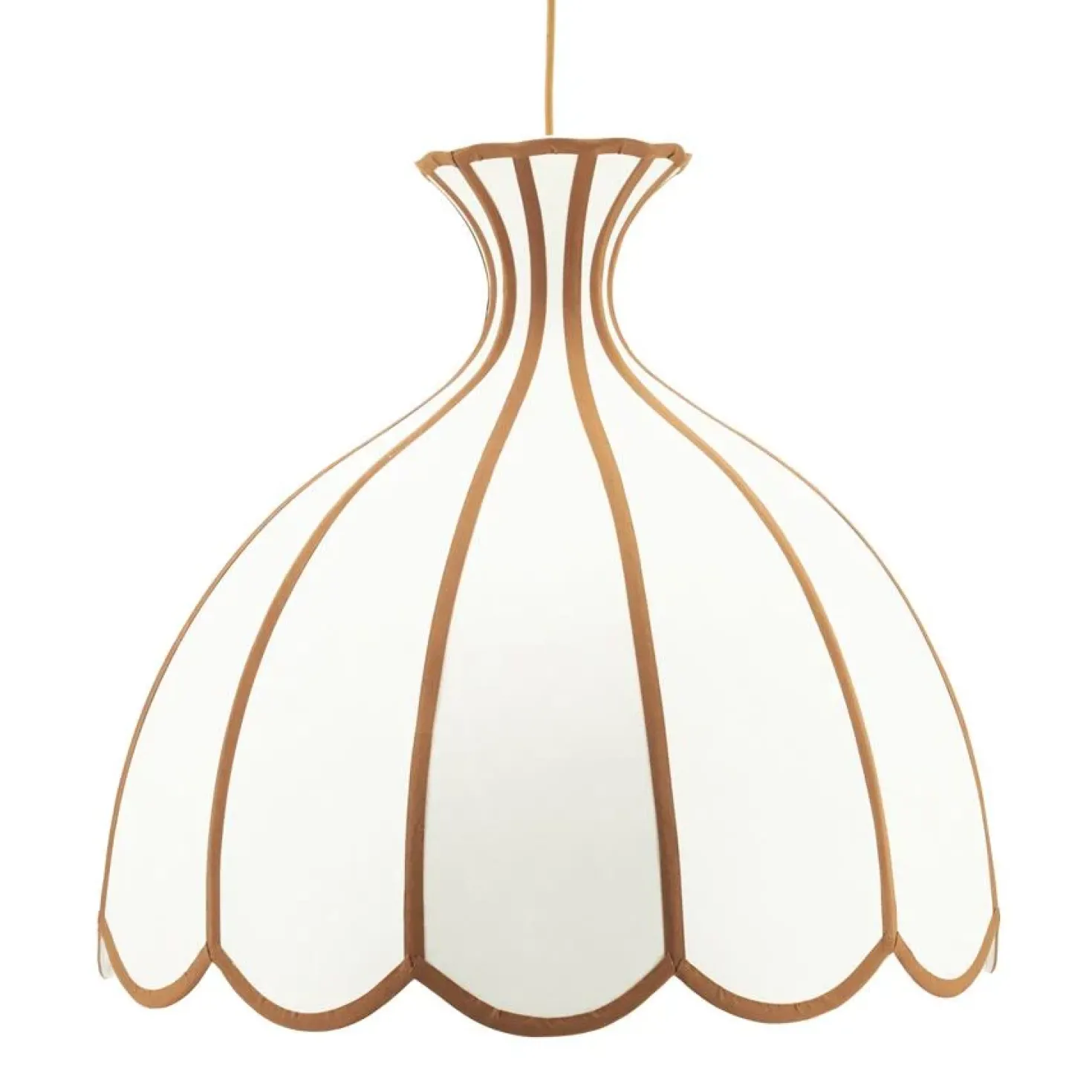 Retta 1-lichts Hanglamp Large Naturel 60cm