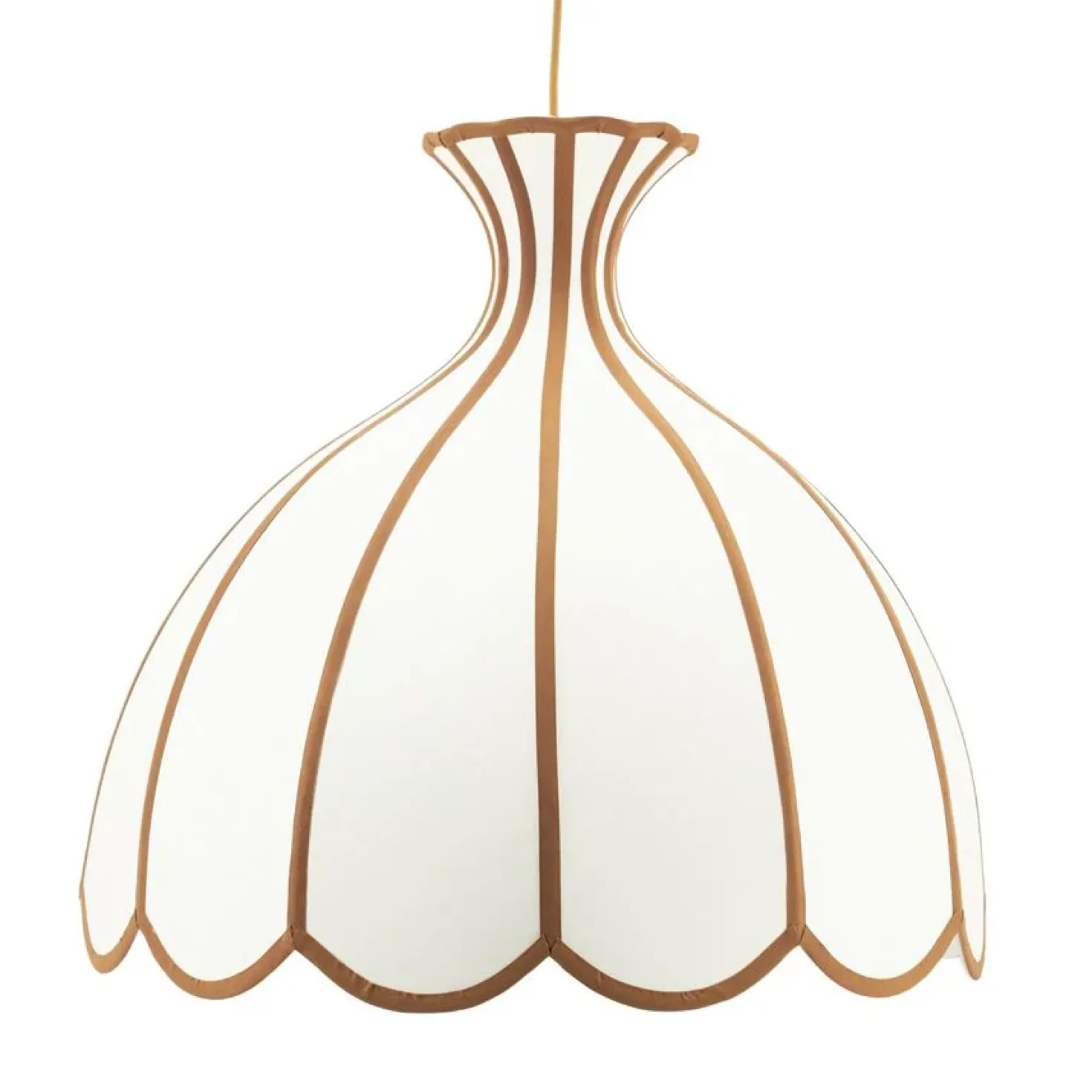 Retta 1-lichts Hanglamp Large Naturel 60cm
