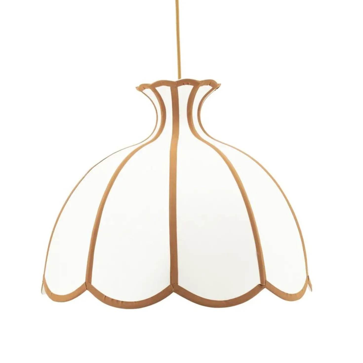 Retta 1-lichts Hanglamp Small Naturel 48cm