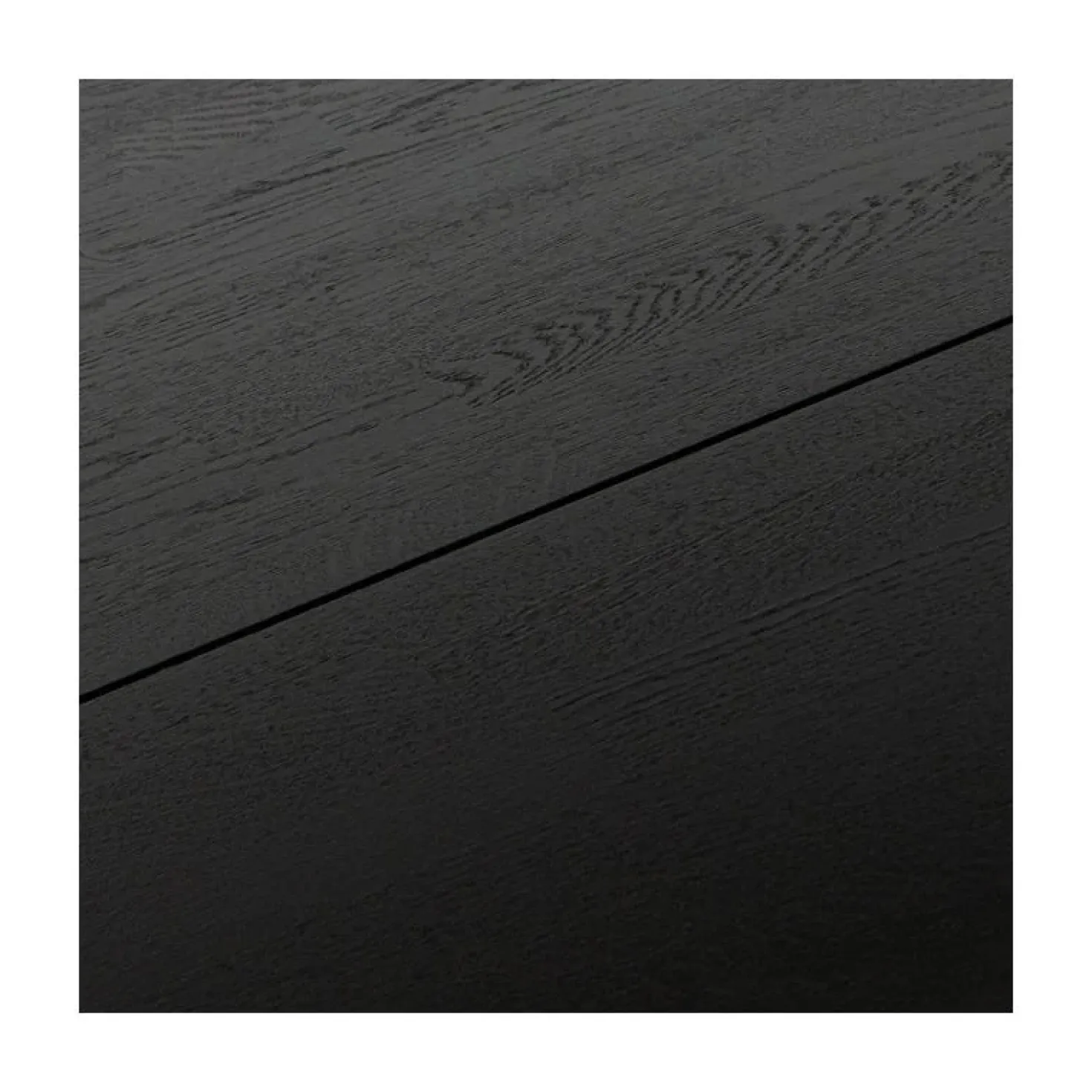 Rhonda Eettafel rond Eiken Blacknight 129cm