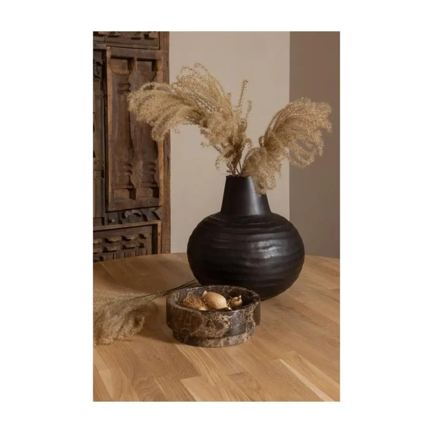 Rhonda Eettafel rond Eiken Naturel 129cm