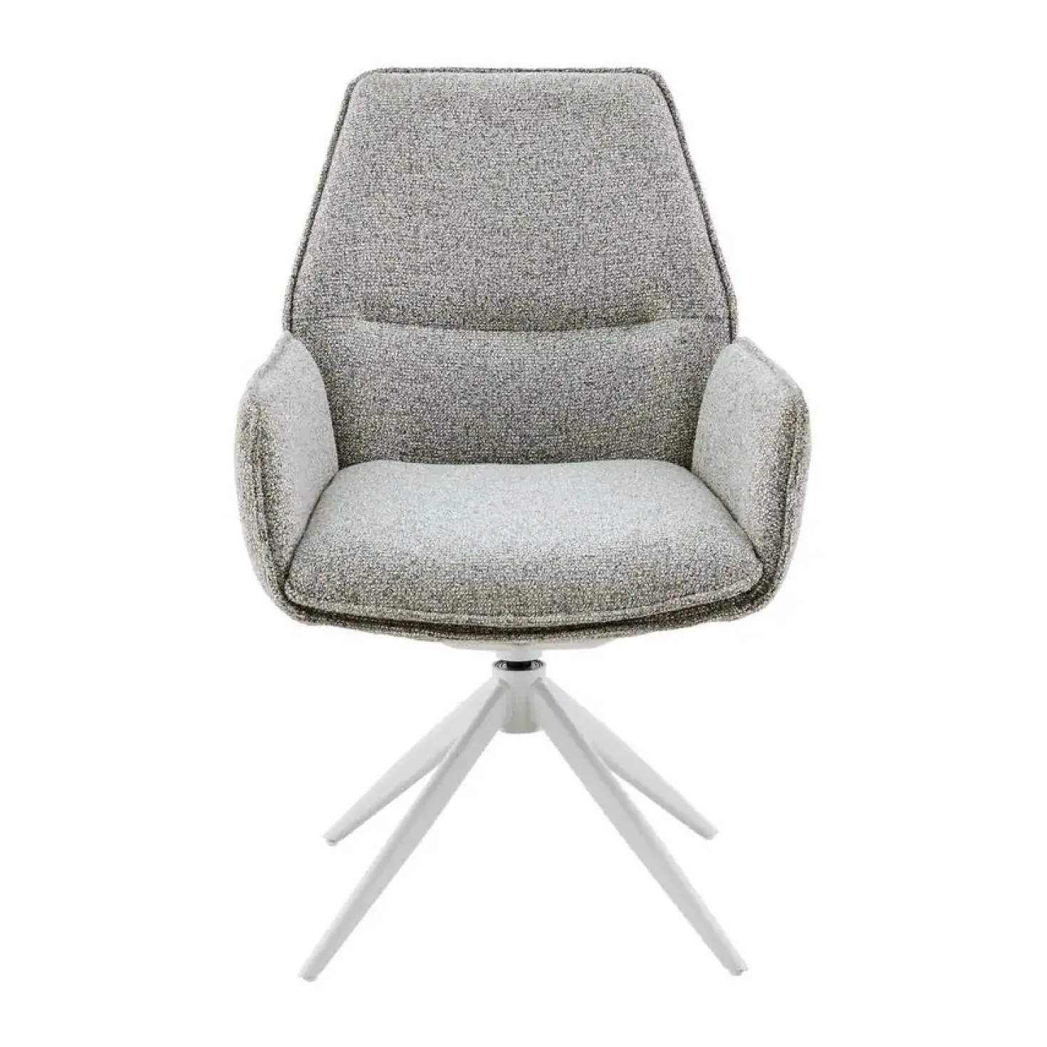 Rico Eetkamerstoel Beige met armleuning