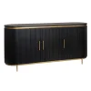 Rivello dressoir 3 deurs zwart 180cm