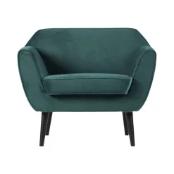 Rocco Fauteuil Velvet Groenblauw 92cm