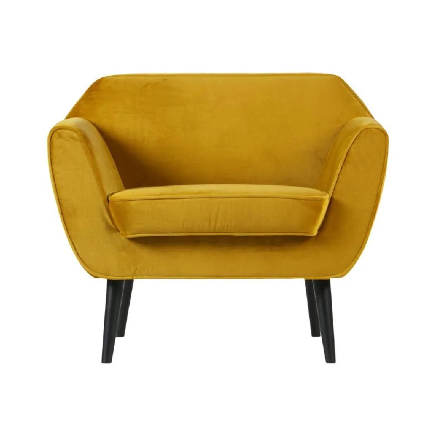 Rocco Fauteuil Velvet Oker 92cm