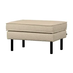 Rodeo Hocker Bouclé Beige 84cm