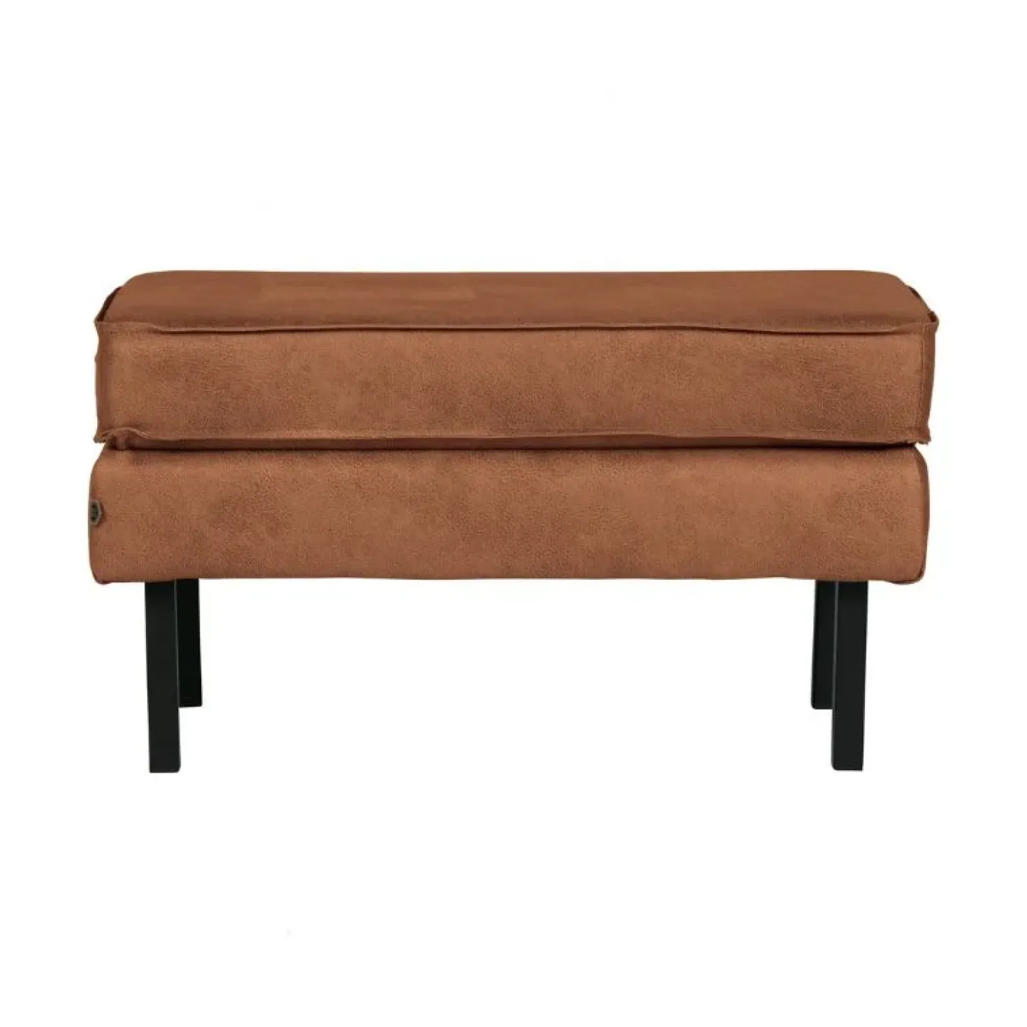 Rodeo Hocker Ecoleer Cognac 84cm