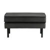 Rodeo Hocker Velvet Antraciet 84cm
