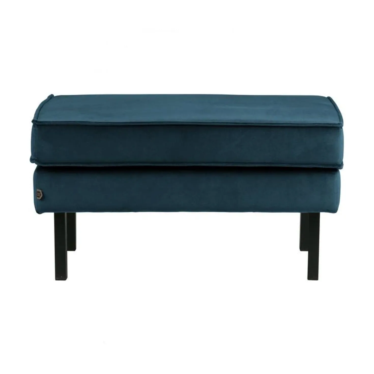 Rodeo Hocker Velvet Blauw 84cm