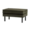 Rodeo Hocker Velvet Donkergroen 84cm
