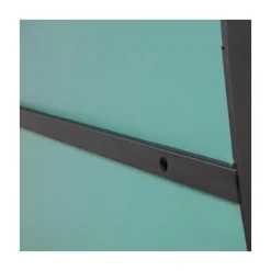 Romee Organische Spiegel Metaal Zwart 70cm