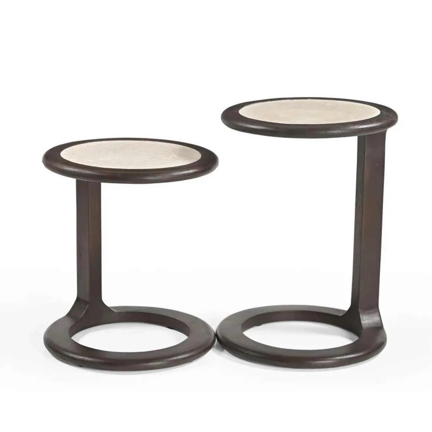 Ronnie Bijzettafel Set van 2 Marmer