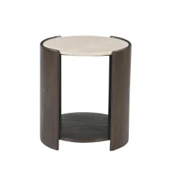 Rosalia Bijzettafel marmer 45cm