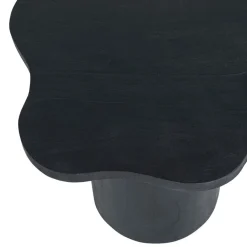 Rosetta Salontafel Organisch Zwart 98cm
