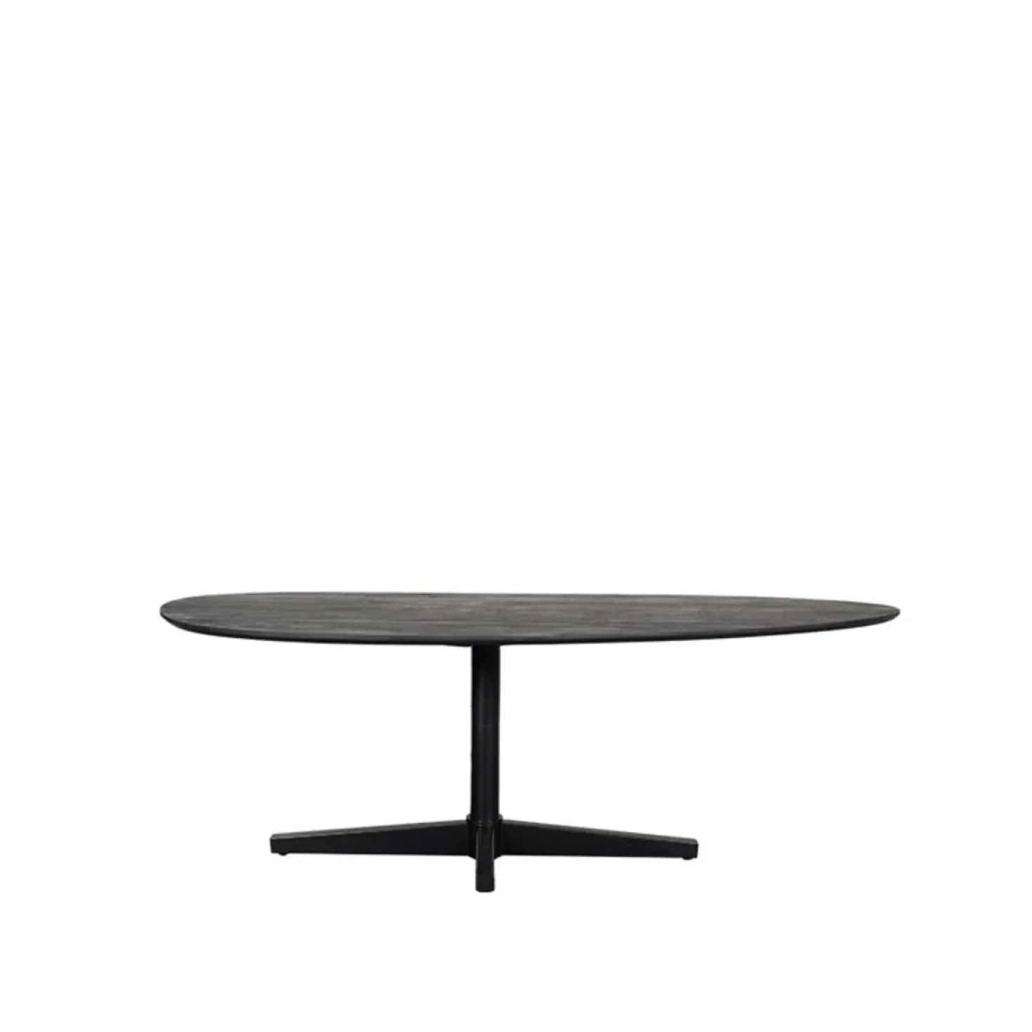 Rosie Eetkamertafel organisch Zwart 220 cm