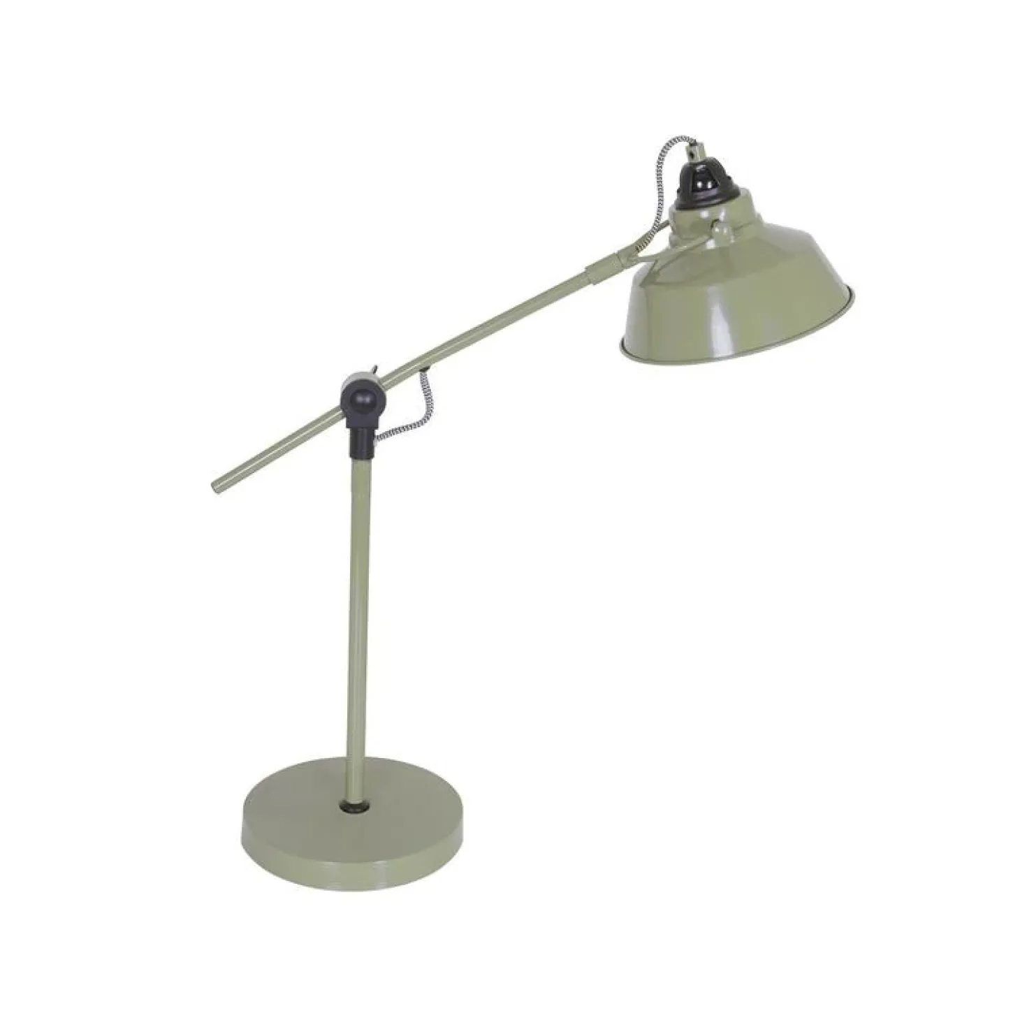 Ross 1-lichts Bureaulamp Groen