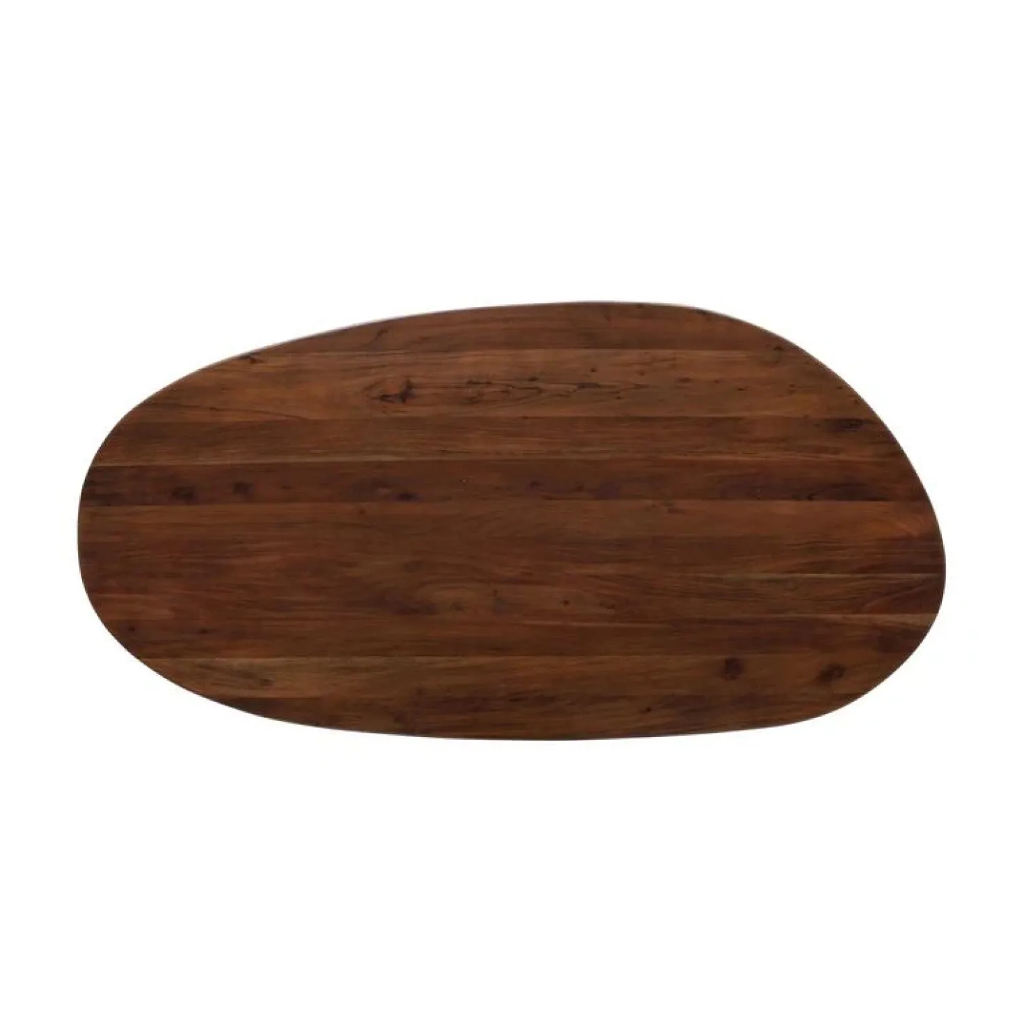 Roundly Eettafel organisch Mangohout Walnoot 200cm