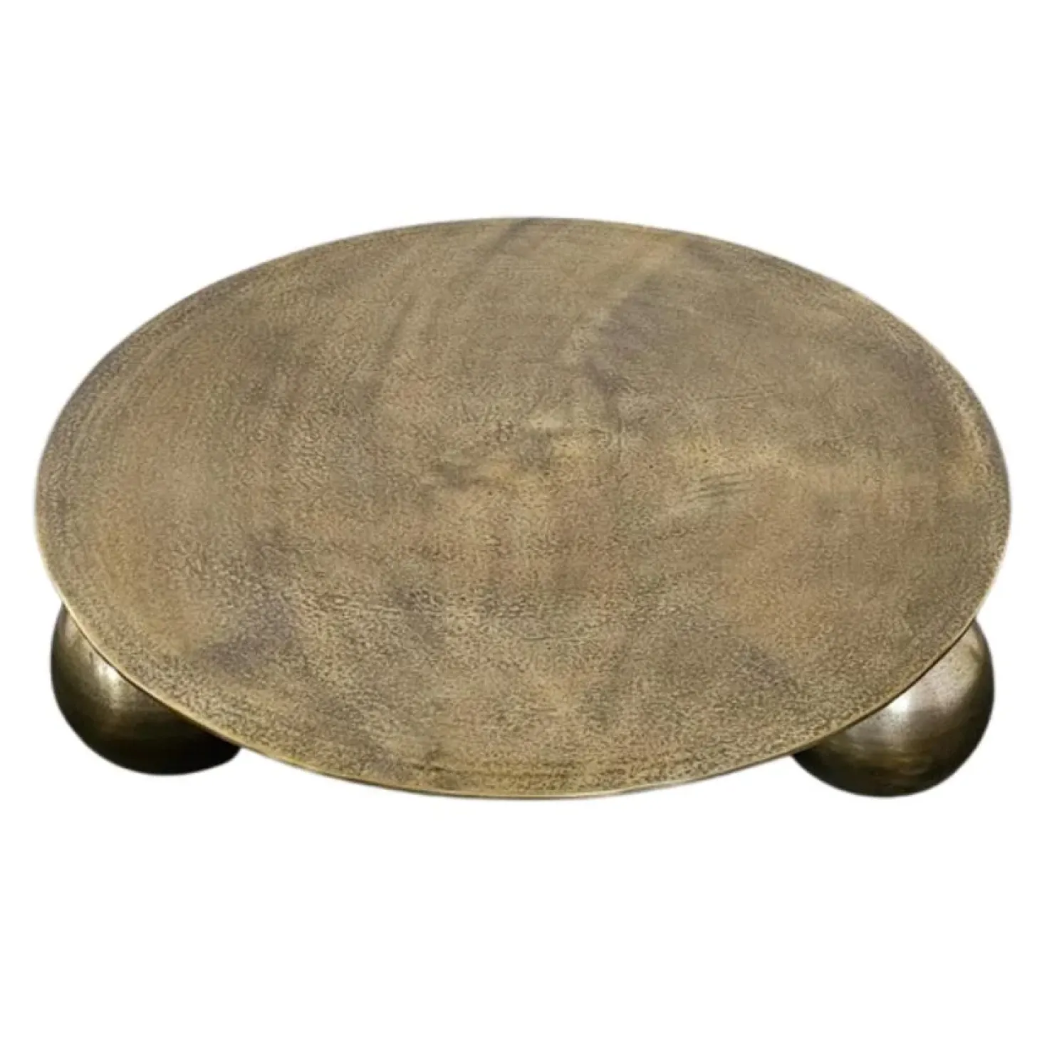 Salontafel Calma rond Goud 90 cm