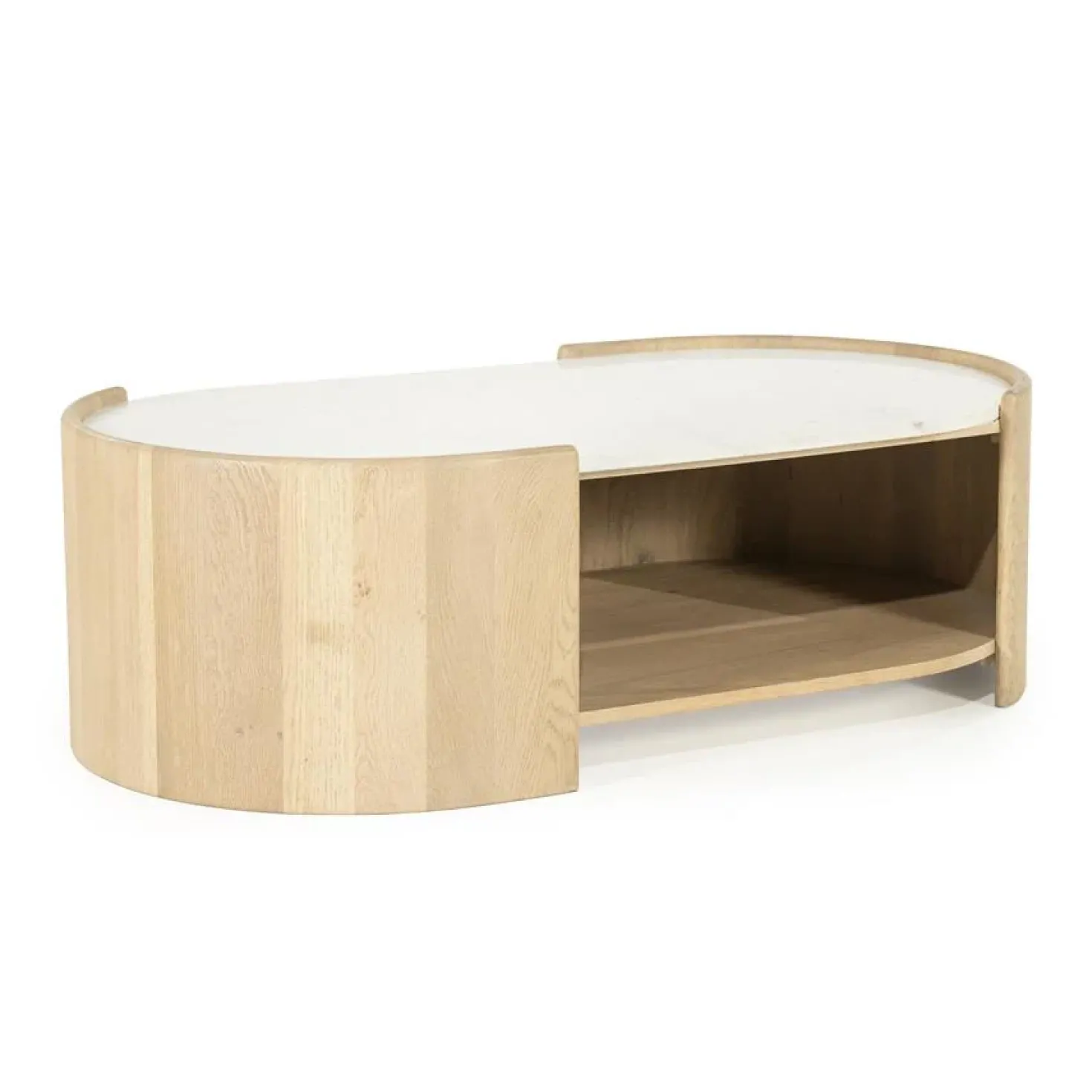 Salontafel Don eikenhout 110cm
