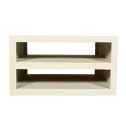 Salontafel Dortmund mangohout zand 80cm