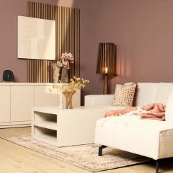 Salontafel Dortmund mangohout zand 80cm