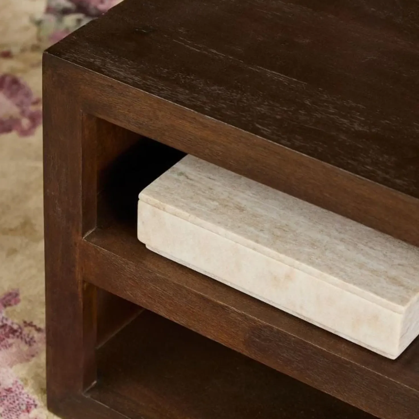 Salontafel Dortmund Walnoot 80cm