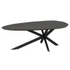 Salontafel Draco zwart 130cm