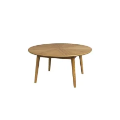 Salontafel Fabio Rond Eikenhout 80cm