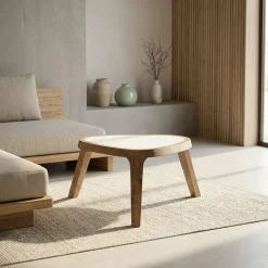 Salontafel Fred small mangohout 51cm