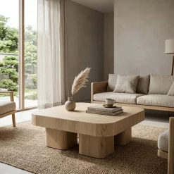 Salontafel Harmonie Naturel 80cm