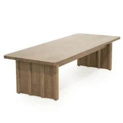 Salontafel Jake bruin eikenhout 120cm