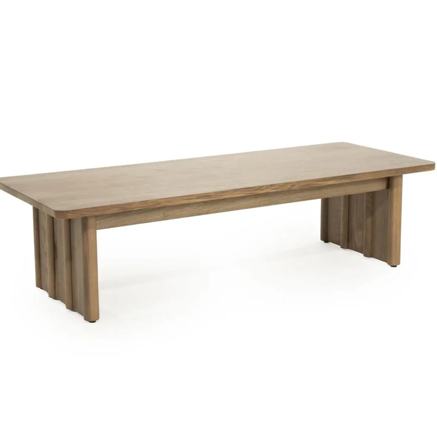Salontafel Jake bruin eikenhout 120cm