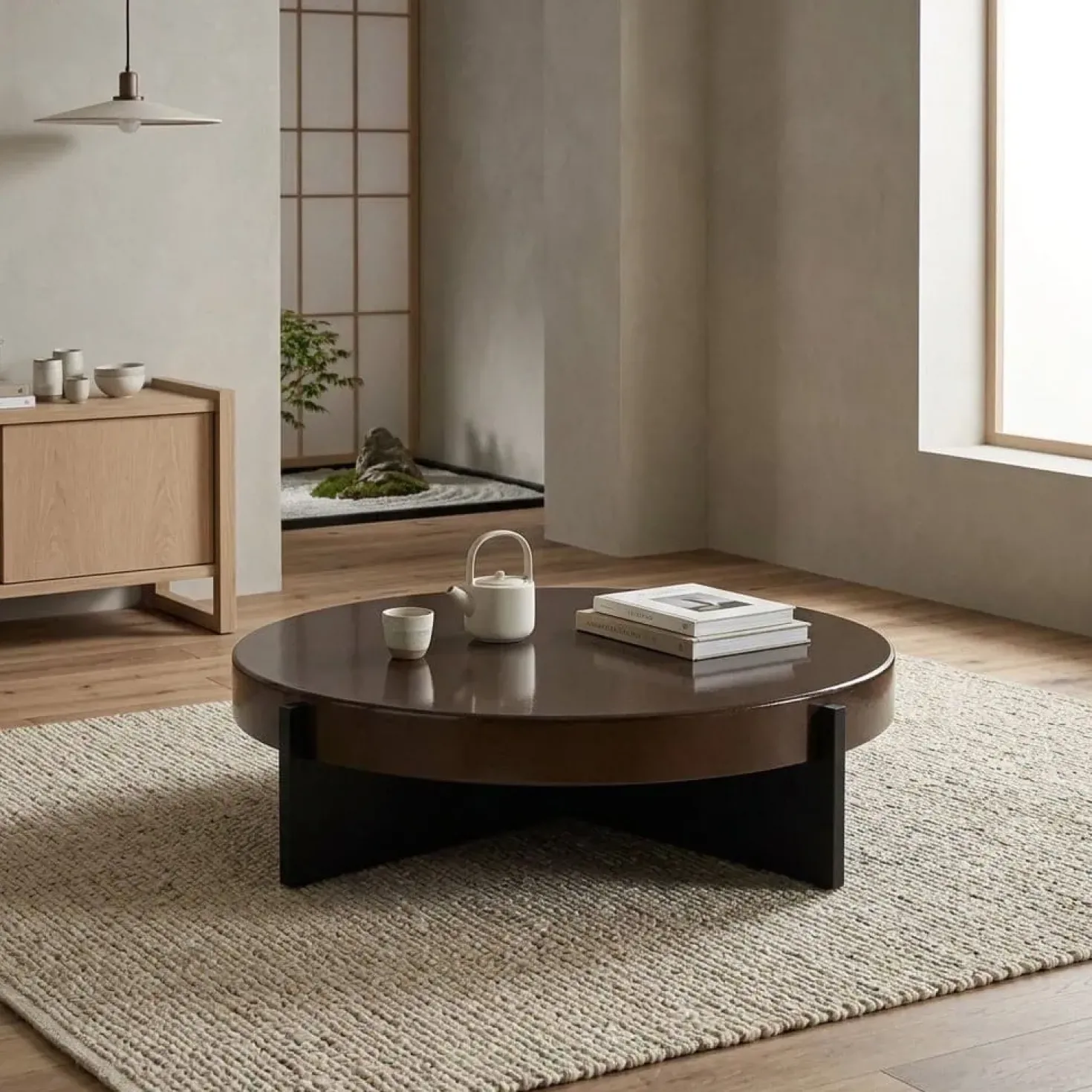 Salontafel Juliet bruin 110cm
