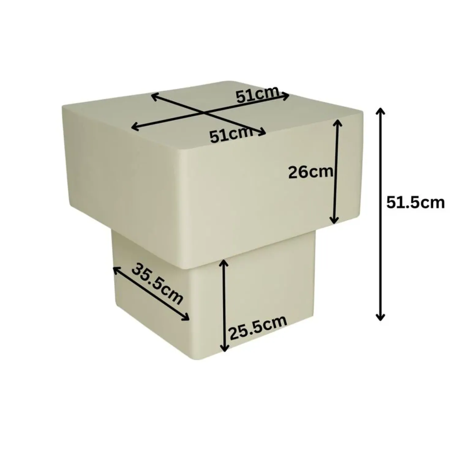 Salontafel Lira 50 cm