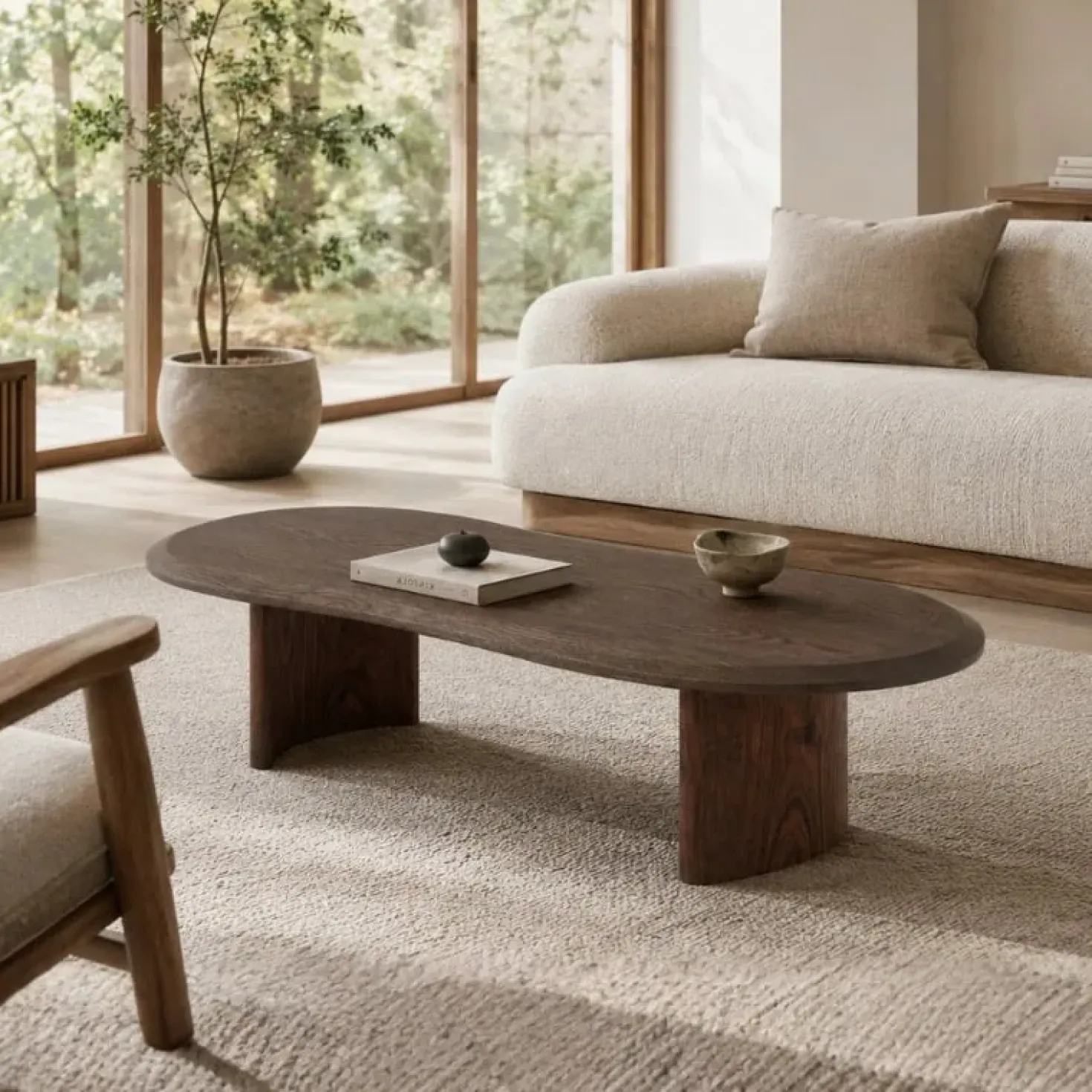 Salontafel Loek 110 cm Espresso