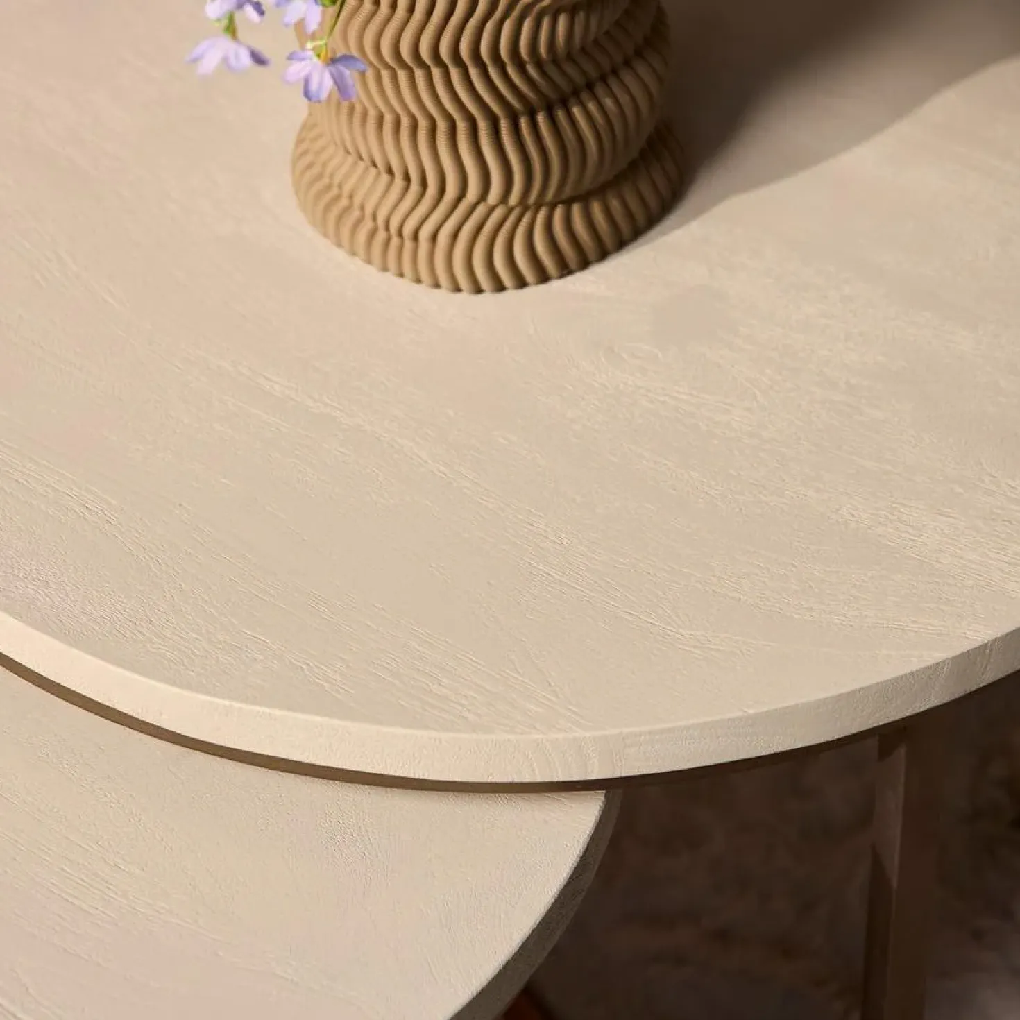 Salontafel Martin set van 3 Zand