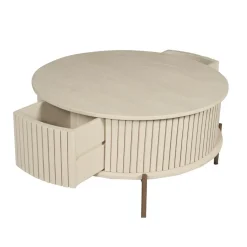 Salontafel Martin Zand Rond 80 cm