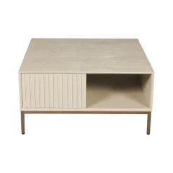Salontafel Martin Zand vierkant 80 cm