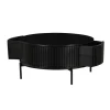 Salontafel Martin Zwart Rond 80cm