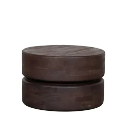 Salontafel Milly Espresso Mangohout 50cm