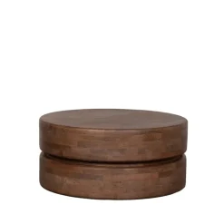 Salontafel Milly Naturel Mangohout 70cm Rond