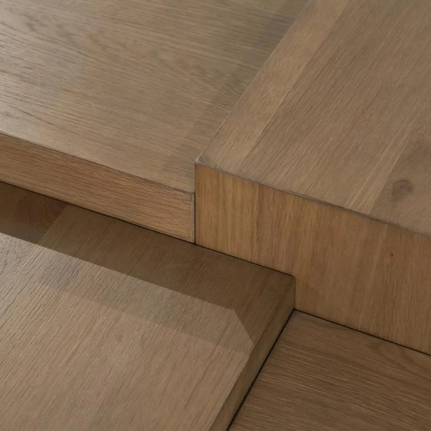 Salontafel Quinten vierkant bruin 80cm