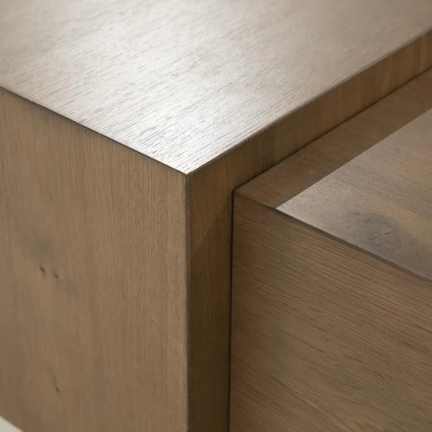 Salontafel Quinten vierkant bruin 80cm