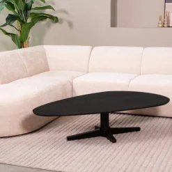 Salontafel Rosie Zwart Mangohout 140cm